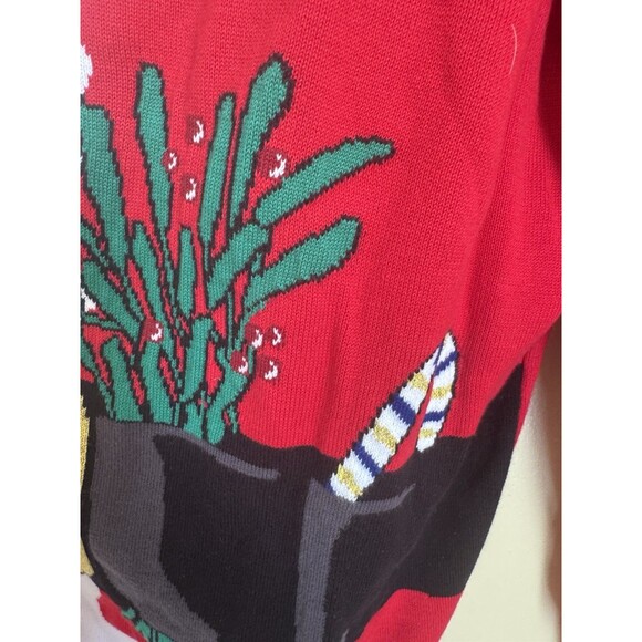 Target Adult Christmas Santa Sweater Cardigan 2016 XL - Picture 9 of 12